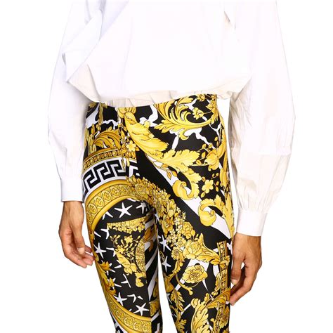 versace black pants|Versace pants outlet.